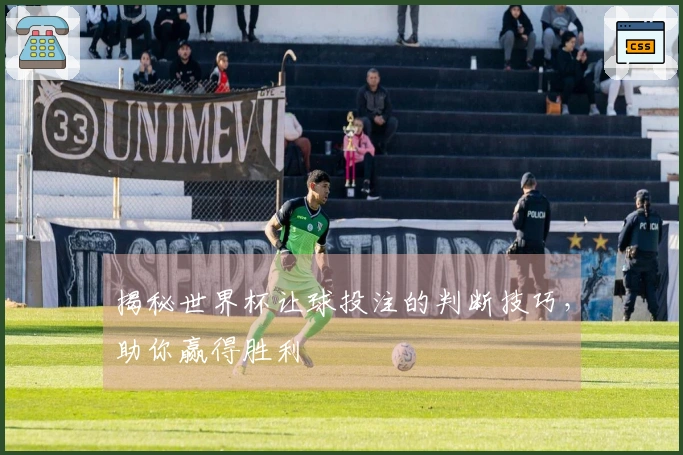 揭秘世界杯让球投注的判断技巧，助你赢得胜利